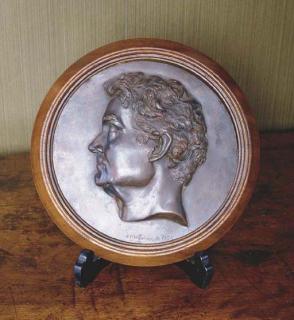 Thomas Woolner - A Portrait Medallion of William Charles Wentworth