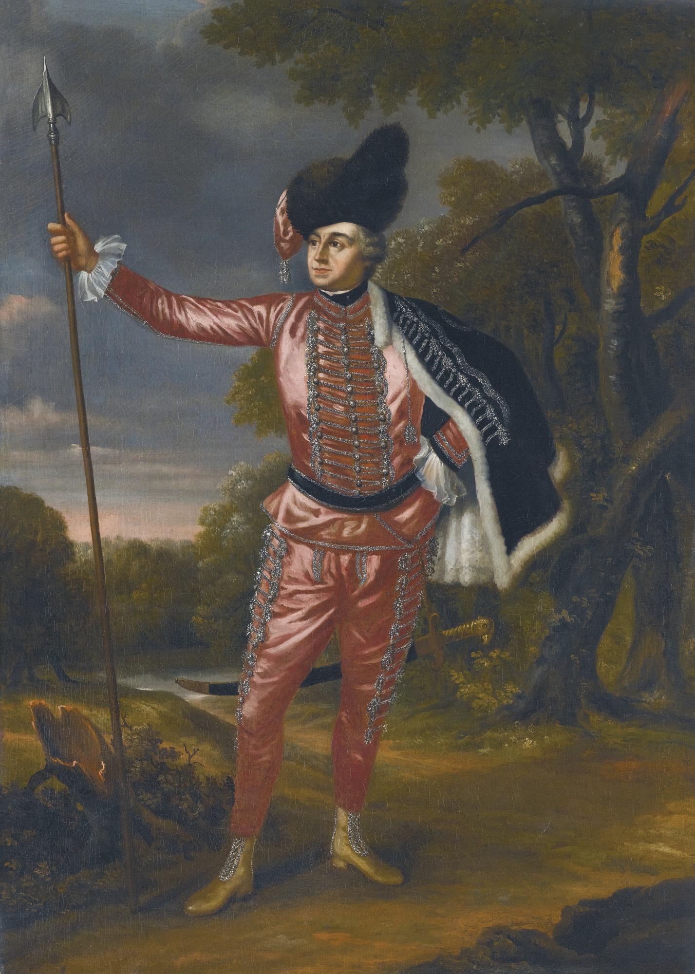 Thomas Worlidge - Portrait Of David Garrick (1717-1779) As Tancred, In Tancred And Sigismunda
