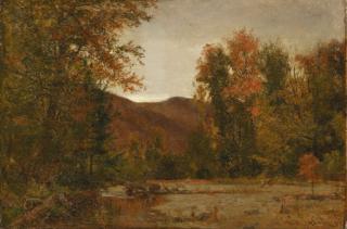 Thomas Worthington Whittredge - Deer in a Landscape