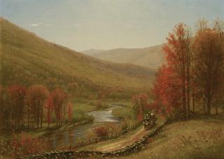 Thomas Worthington Whittredge - Scene On The Upper Delaware, State Of New York