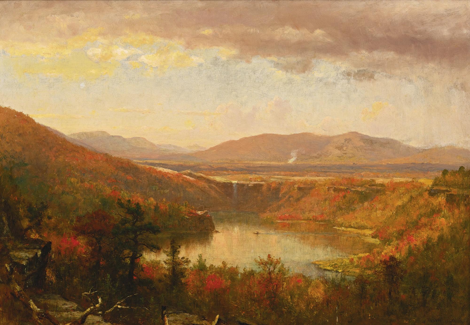 Thomas Worthington Whittredge - View Of Kaaterskill Falls