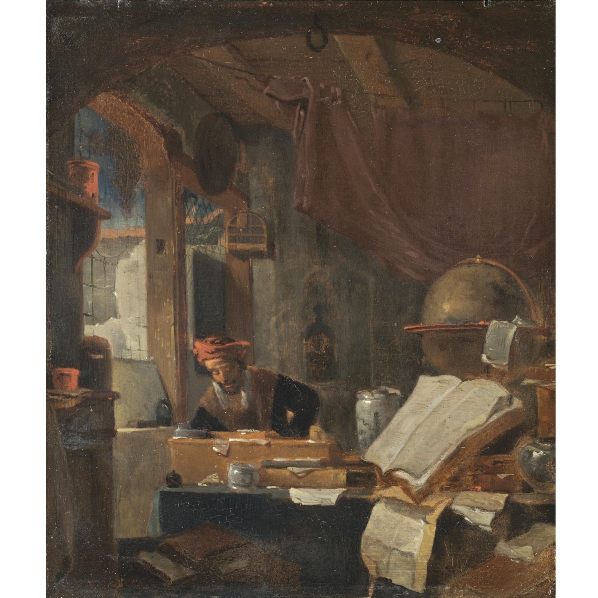 Thomas Wyck - A Scholar In His Study