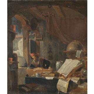 Thomas Wyck - A Scholar In His Study
