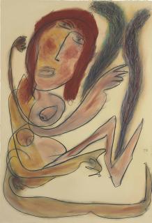 Thornton Dial, Sr. - Athlete, 1994