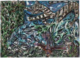 Thornton Dial - Struggling Tiger Proud Stepping