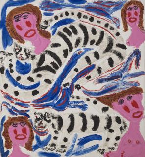 Thornton Dial - The Way of Life: The Freedom Picture, 1990