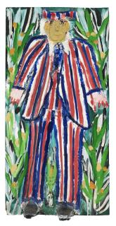 Thornton Dial - Uncle Sam (Things Grow in the United States)