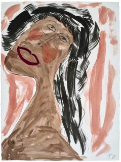 Thornton Dial - Untitled (Movie Star 2)