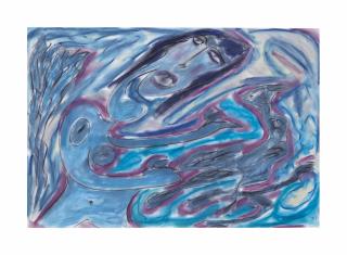 Thornton Dial - Woman with Bird