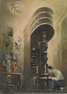 Thornton Oakley - An Electron Microscope