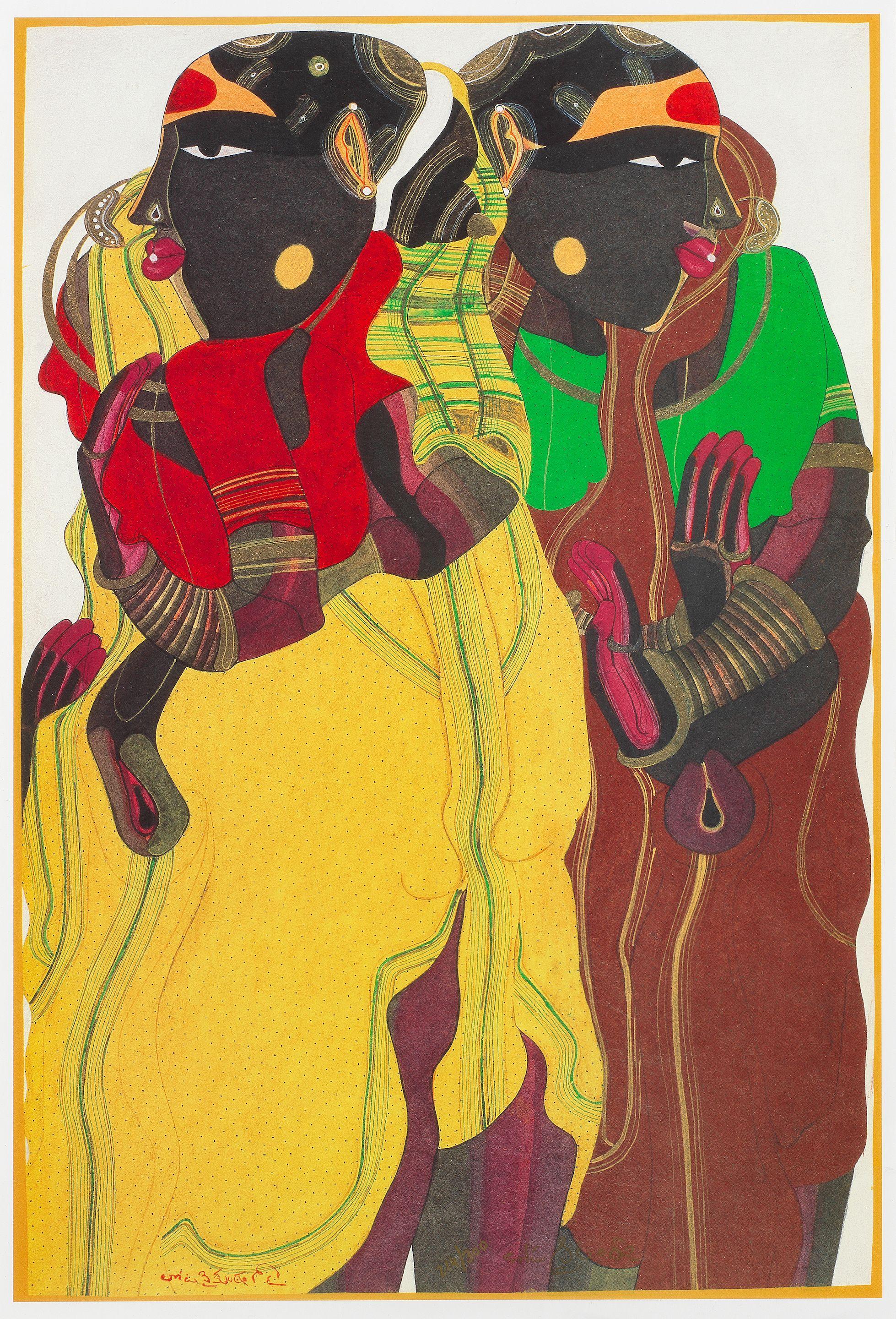 Thota Vaikuntam - Untitled (Two Women)