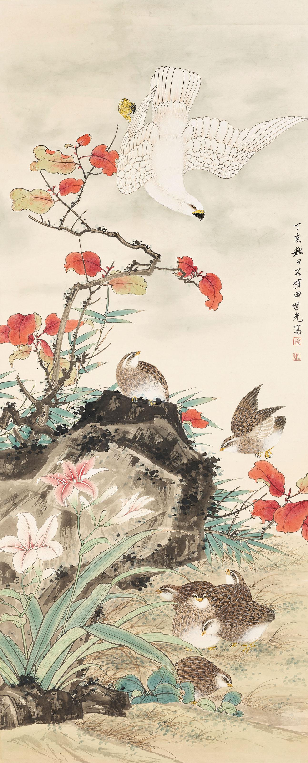 Tian Shiguang - Birdsong in Autumn