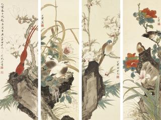 Tian Shiguang - Flower and Birds