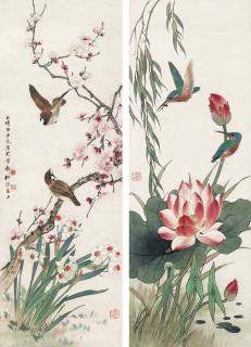 Tian Shiguang - Flowers and Birds