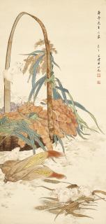 Tian Shiguang - Mice Eating Grains