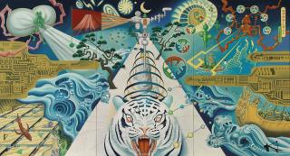 Tiger Tateishi - Wind God, Thunder God and the Shadow Fuji