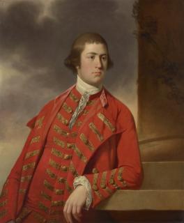Tilly Kettle - Portrait of a gentleman, half-length, traditionally identified as Captain Bryce