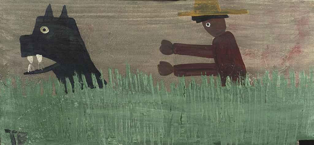 Tim Brown - Man and dog