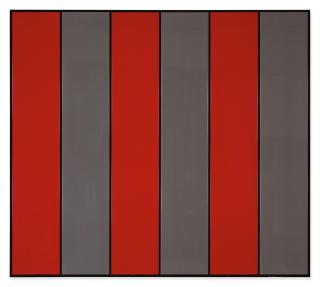 Tim Ebner - Untitled (Orange And Grey)