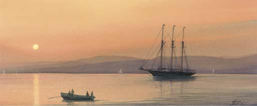 Tim Franklin Ross Thompson - A Three-Master In Light Airs, Early Morning