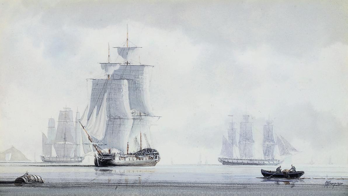 Tim Franklin Ross Thompson - Frigates in a calm