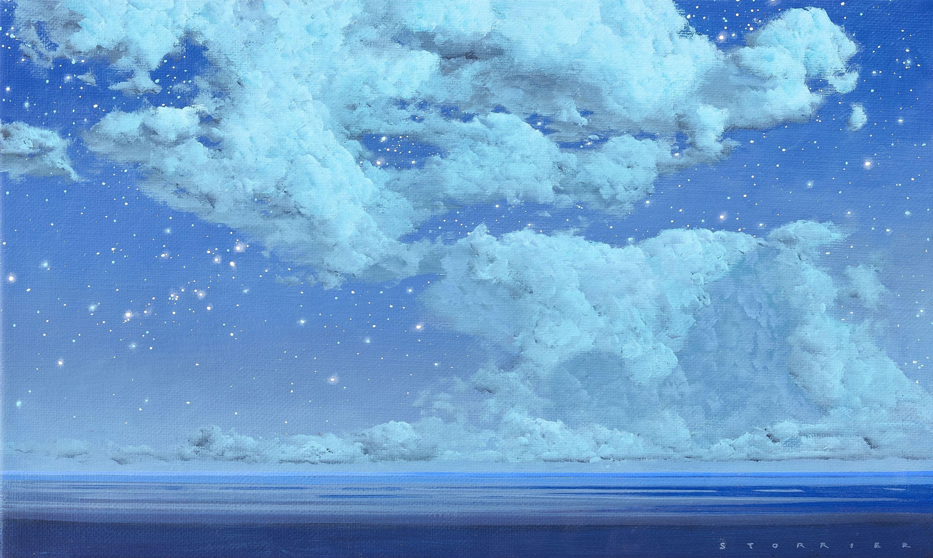 Tim Storrier - Le Soir Bleu I, 2019