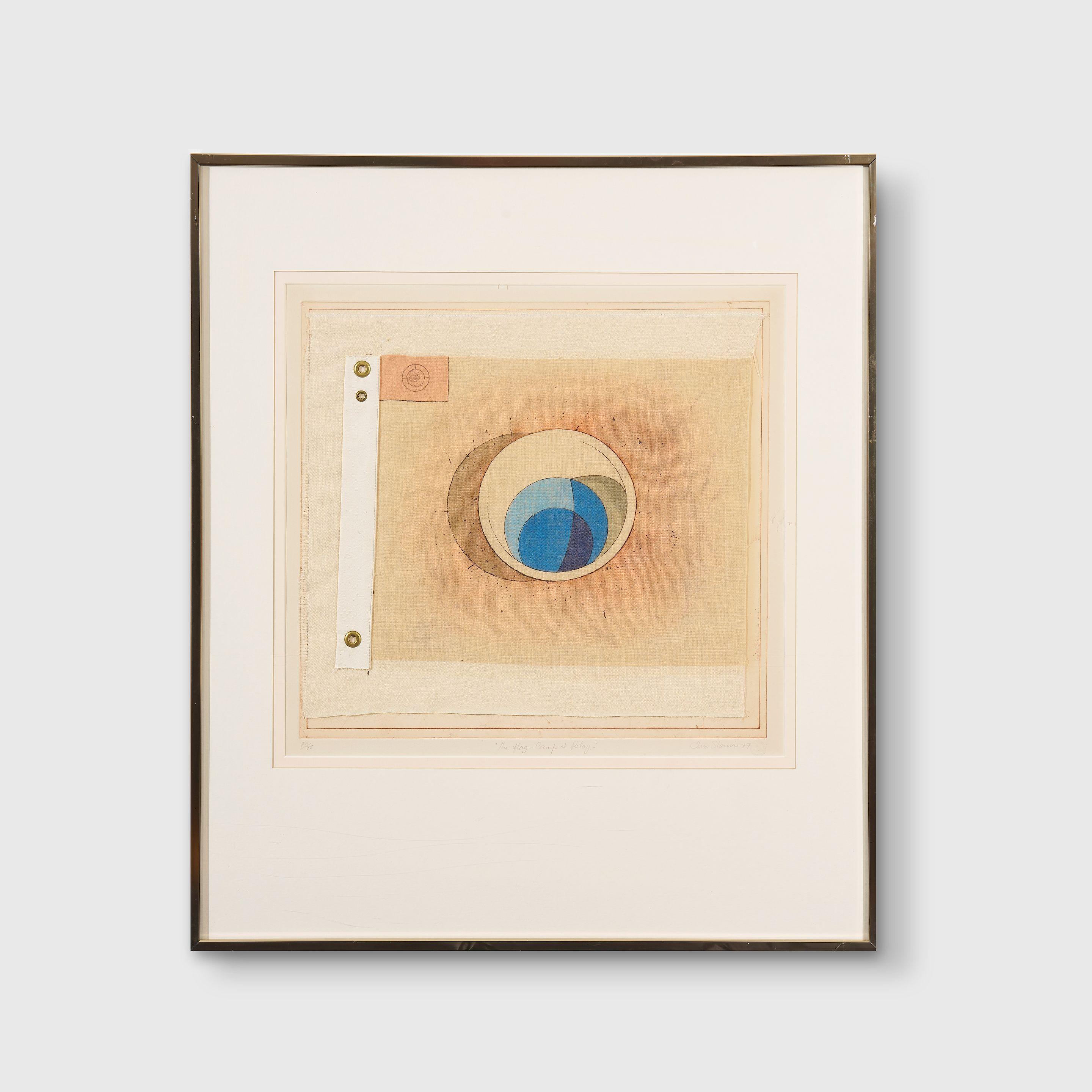 Tim Storrier - The Flag, Camp at Relay, 1977