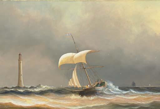 Tim Thompson - Dutch packet off the Eddystone lighthouse