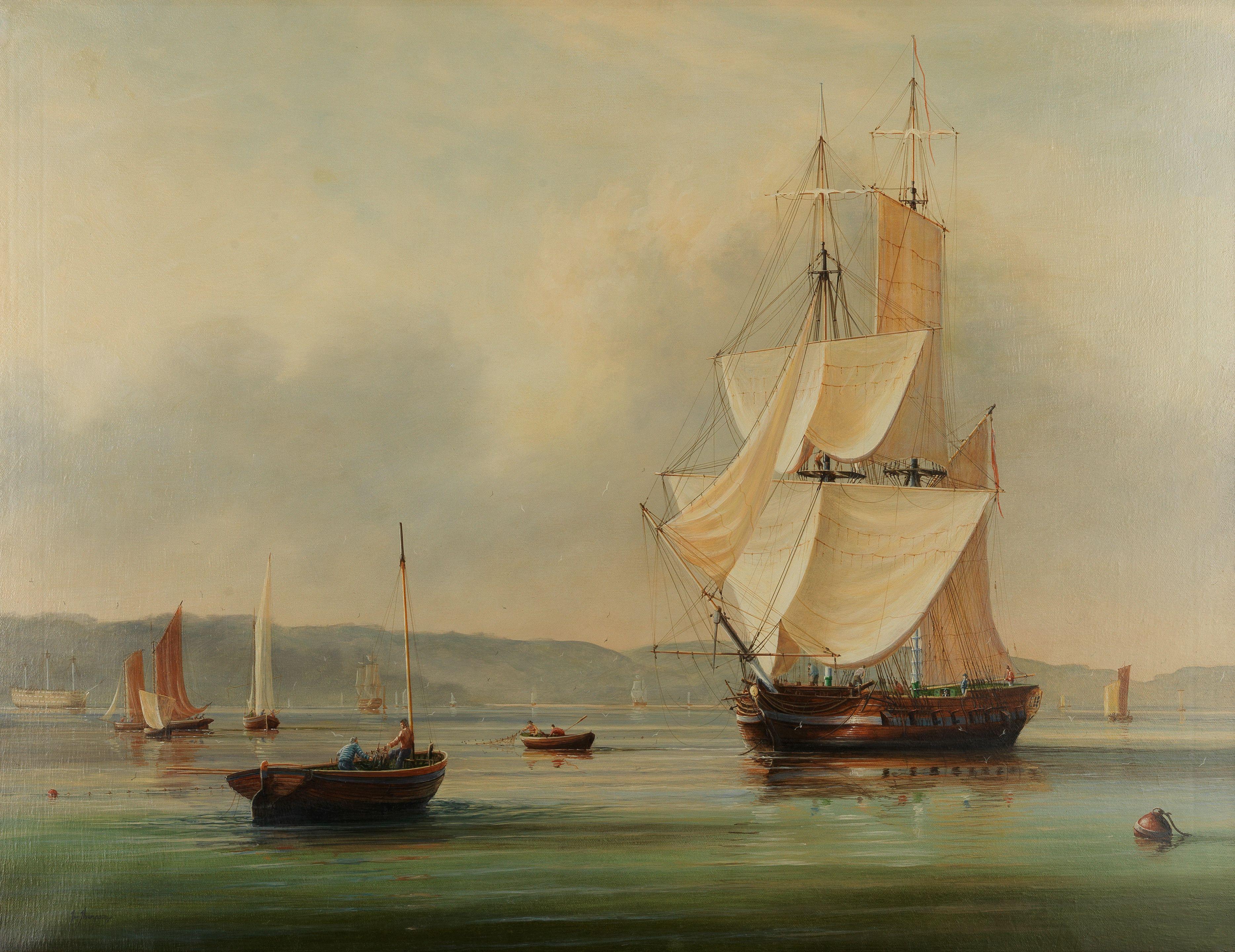 Tim Thompson - Shipping in a calm