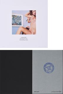 Timm Ulrichs - Konvolut von 2 Druckgrafiken.