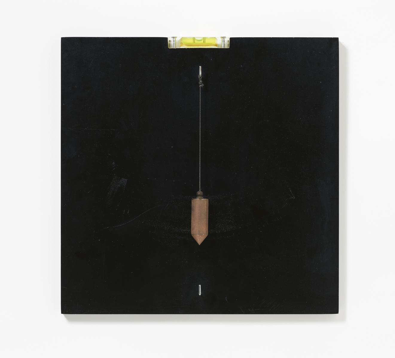 Timm Ulrichs - Selbstjustierbares Wasserwaagen- und Lotbild