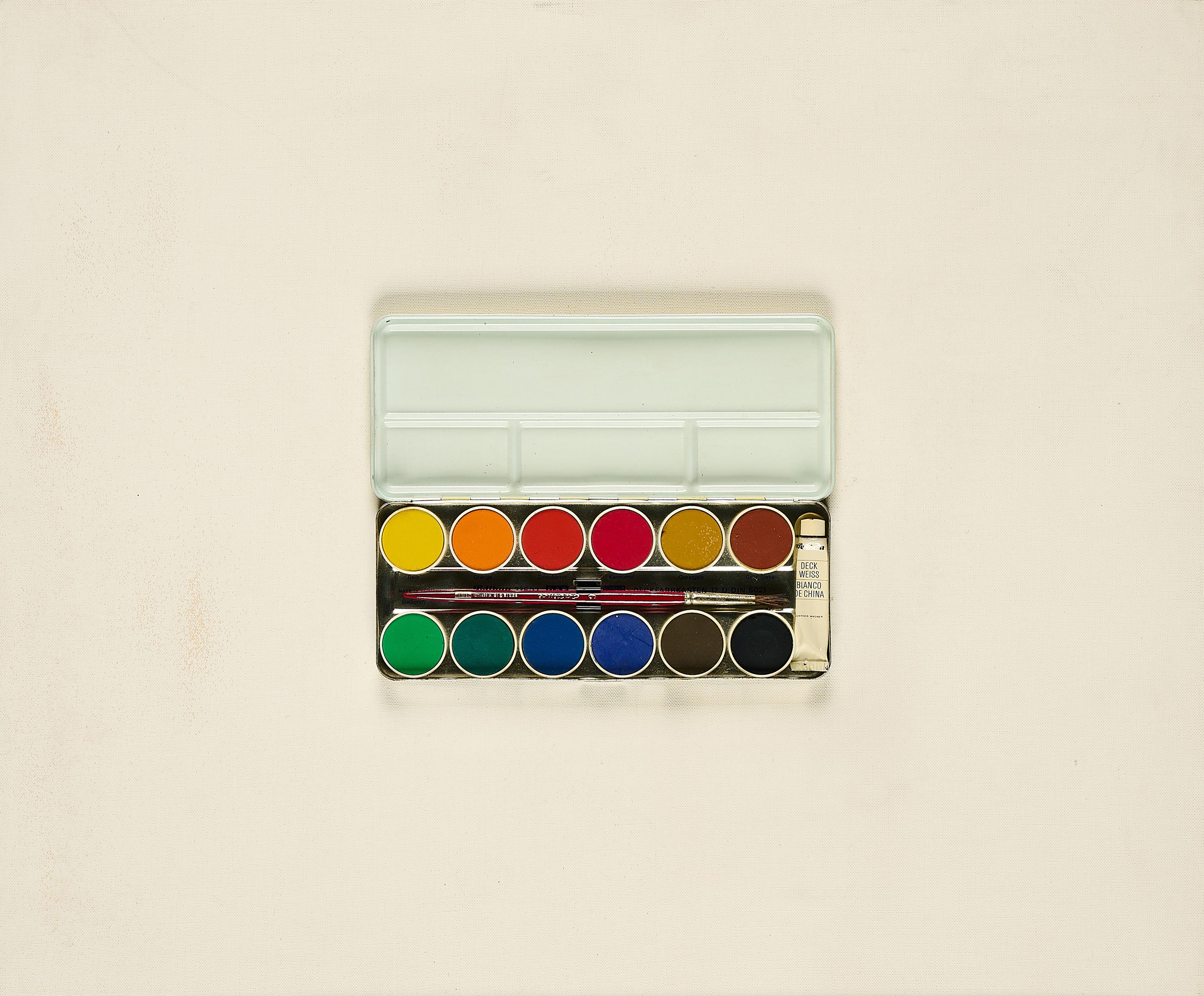 Timm Ulrichs - Tuschkasten (Totalkunst-Objekt).