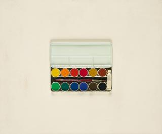 Timm Ulrichs - Tuschkasten (Totalkunst-Objekt).