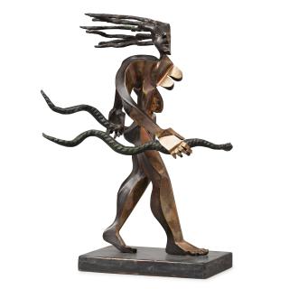 Timo Solin - Woman with snakes