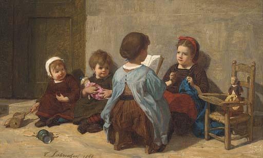 Timoléan Marie Lobrichon - The young teacher