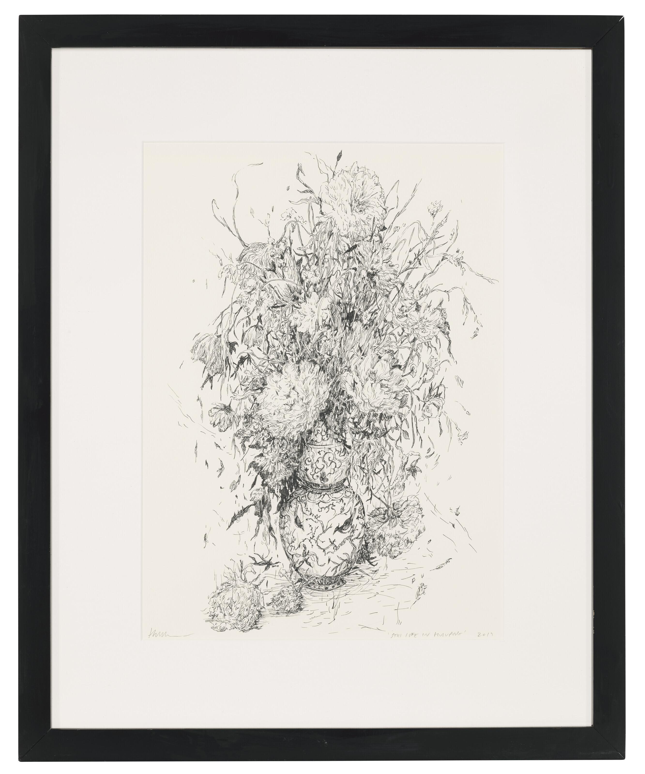 Timothy Hon Hung Lee - Still Life in Huluping (double gourd base), 2019