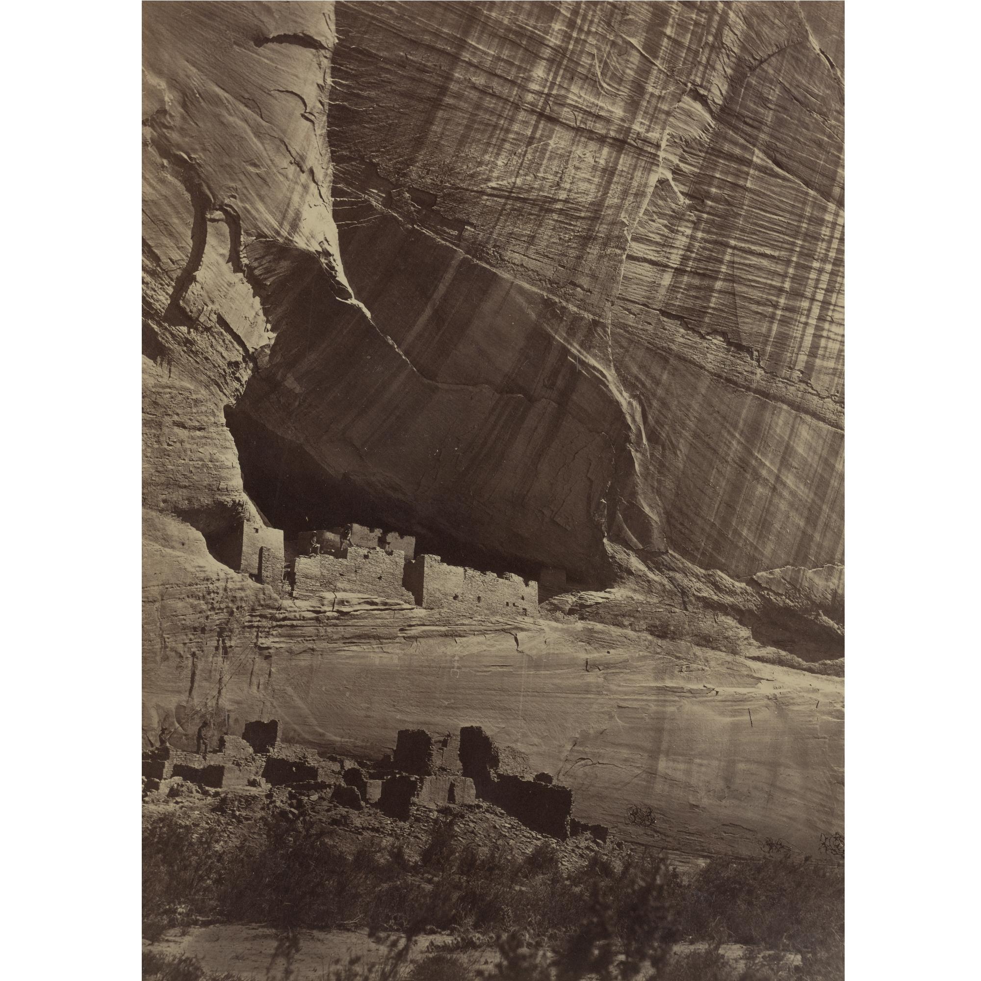 Timothy O\'Sullivan - \'Ancient Ruins In The Cañon De Chelle, N. M.\'