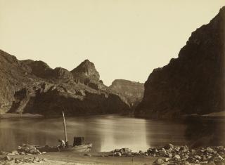 Timothy O\'Sullivan - \'Black Cañon, Colorado River, From Camp 8, Looking Above\'