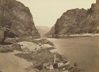 Timothy O\'Sullivan - ‘Black Canon, Colorado River, Looking Above, From Camp 7’