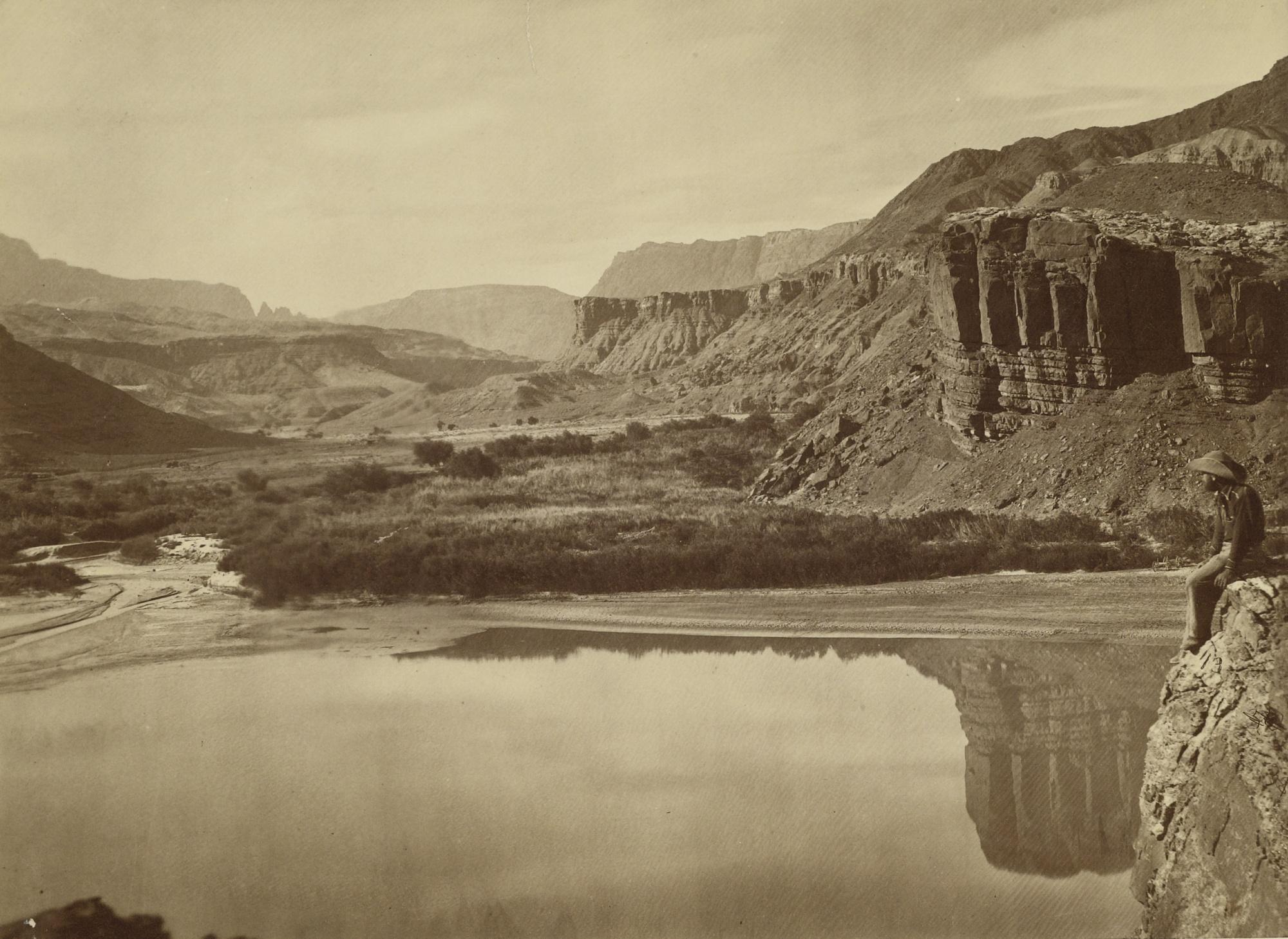 Timothy O\'Sullivan - \'Looking Across The Colorado River To Mouth Of Paria Creek\'