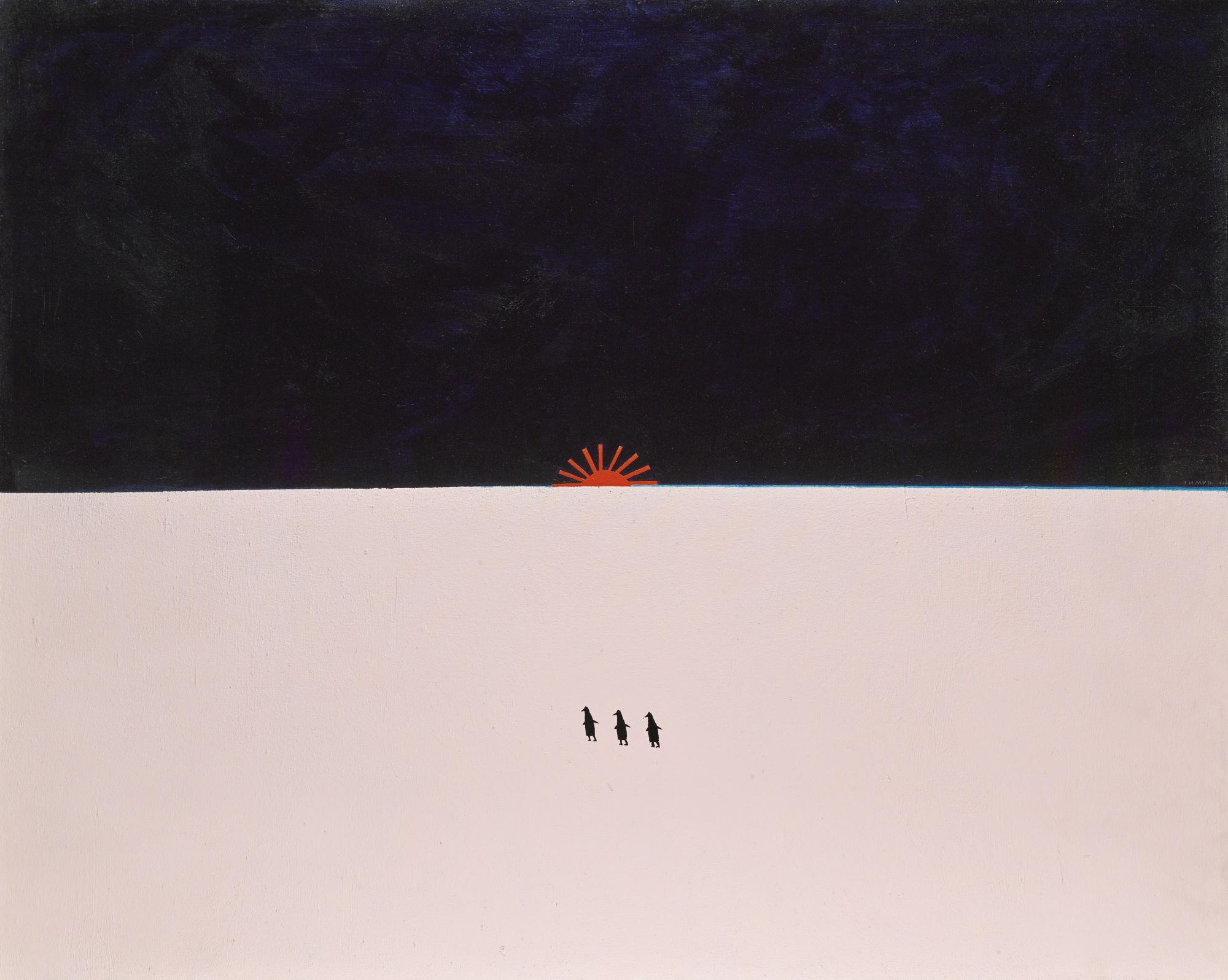 Timur Novikov - Three Penguins