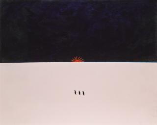 Timur Novikov - Three Penguins