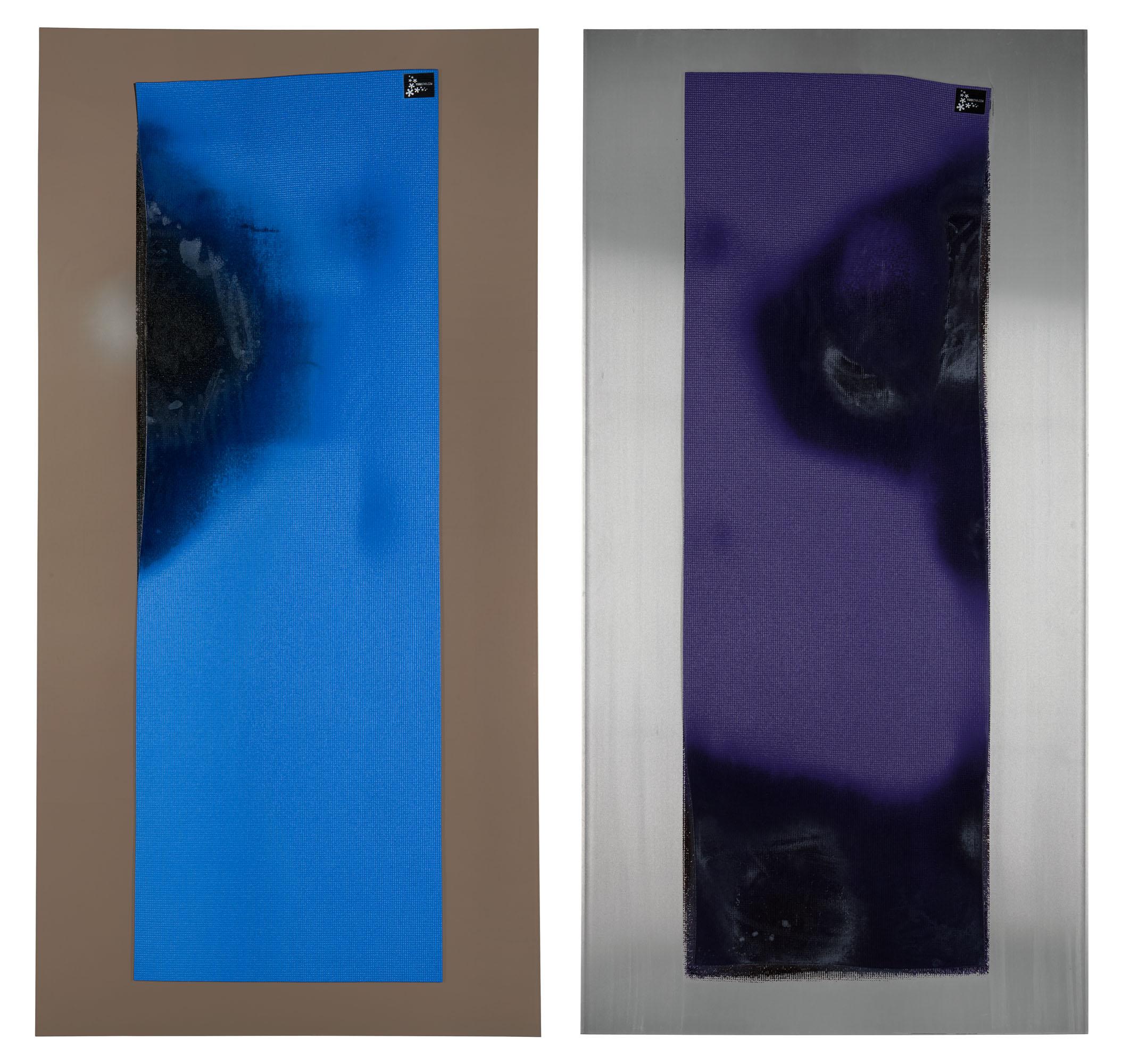 Timur Si - Qin - (I) Melted Yoga Mat (Dark Blue 9) (Ii) Melted Yoga Mat (Purple 2)