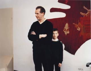 Tina Barney - Art Dealer and Son, 2001