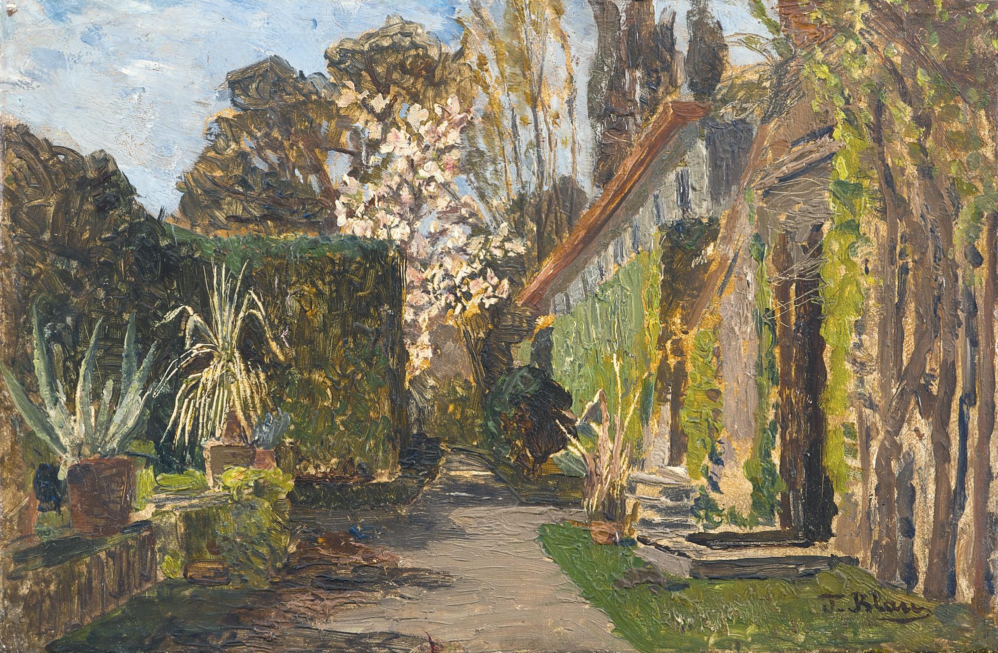 Tina Blau - Austrian südländischer Garten (A Mediterranean Garden)