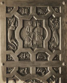Tina Modotti - Carved Door, c. 1925
