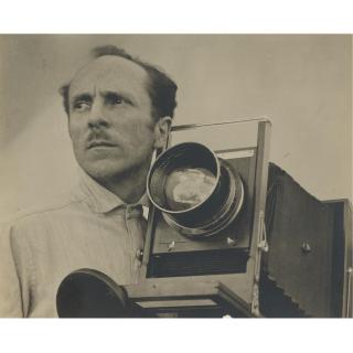 Tina Modotti - Portrait Of Edward Weston With A View Camera, C. 1923-1924