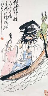 T\'Ing Yin-Yung - Zhong Kui and the sister