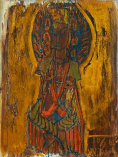 Ting Yinyung - Bodhisattva （Double-Sided）(Painted In 1965)