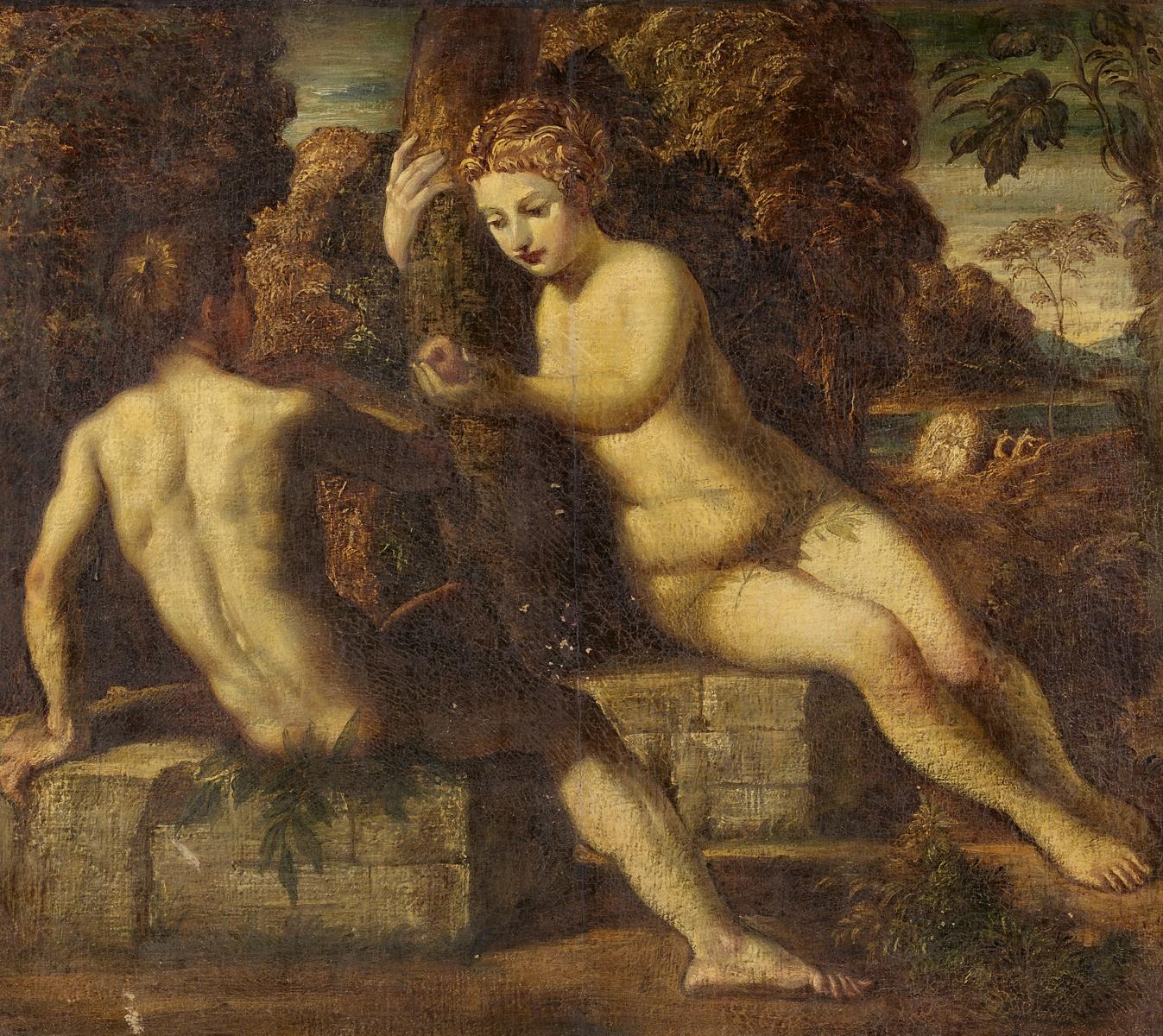 Tintoretto - Der Sündenfall